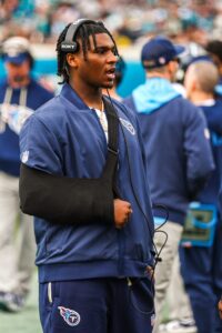 titans qb cam ward unlikely to undergo shoulder surgery