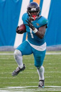 jags not expected to tag travis etienne