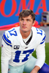 cowboys to place 2nd round rfa tender on k brandon aubrey