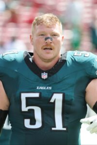 eagles c cam jurgens addresses recovery from back surgery
