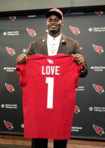 cardinals sign no. 3 pick jeremiyah love