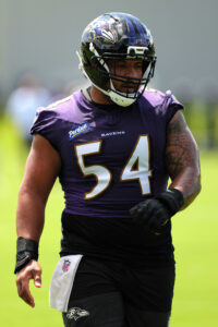 ravens name jovaughn gwyn no. 1 center