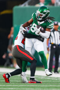 jets open omar cooper jr.’s practice window; latest on adonai mitchell, breece hall
