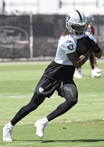 raiders wr dont’e thornton returns to practice